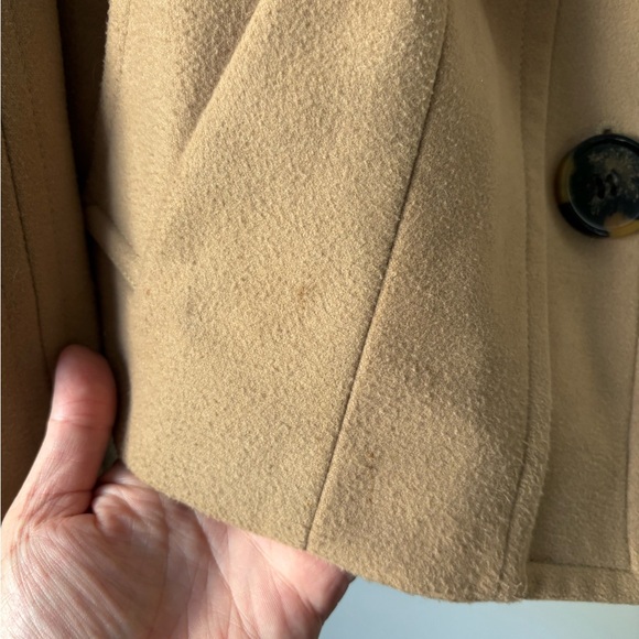 Kensie Tan Pea Coat for Women - Picture 5 of 9